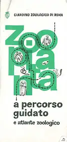 Faltplan (Zeichnung: verschiedene Tiere, grün). 