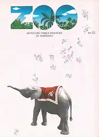 Revista del Parque ... (junger Elefant), nr. 35. 