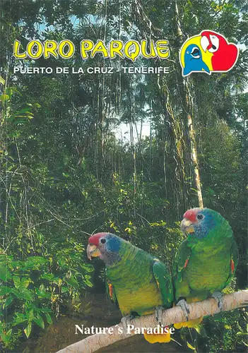Nature´s Paradise - Guide book (two red-tailed amazons). 