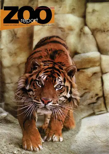 ZOO Report, the magazine for friends of the Brno Zoo, June 2000. 