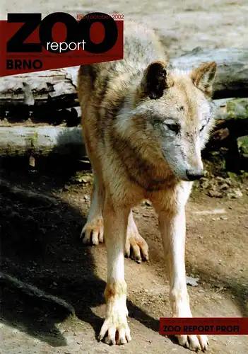 ZOO Report, the magazine for friends of the Brno Zoo + Zoo Report Profi, October 2002. 
