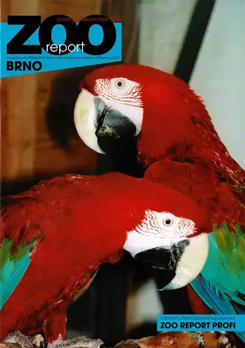 ZOO Report, the magazine for friends of the Brno Zoo + Zoo Report Profi, December 2002. 