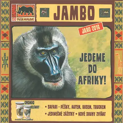 Jambo 2016 (gezeichneter Affe). 