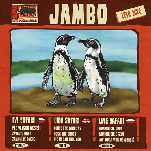 Jambo 2022 (gezeichnete Pinguine). 