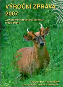 Jahresbericht 2007 (mit Magnet Motiv Muntjak). 