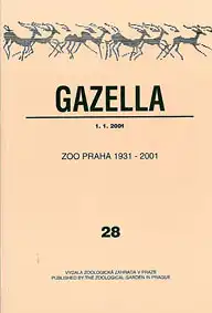 Gazella 28, 2001 (Zoo Praha 1931-2001). 