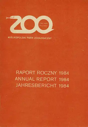 Jahresbericht 1984. 