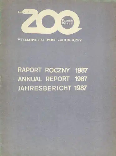 Jahresbericht 1987. 
