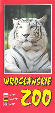 Lageplan mit Kurzinfo (Weißer Tiger). 