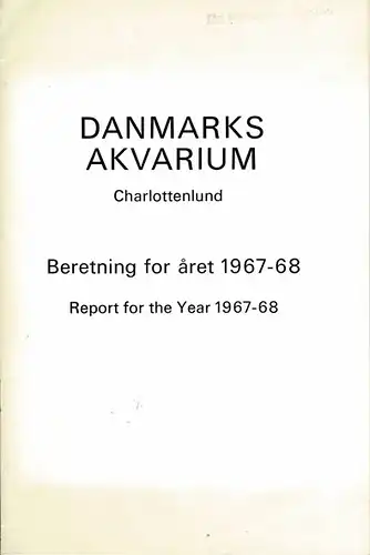 Jahresbericht 1967-68. 