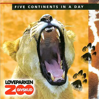 Zooführer "Five continents in a day" (Löwe). 