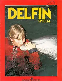 Delfin Special (Kind mit Delphin). 