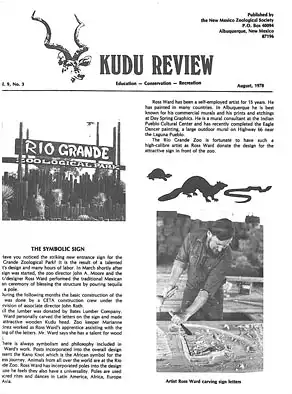 Kudu Review Vol. 9 No. 3, August, 1978. 