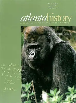 Atlanta History. Vol. 43 Nr.4: Zoo Atlanta Issue. 