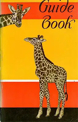 Guidebook (Zeichnung Giraffen). 