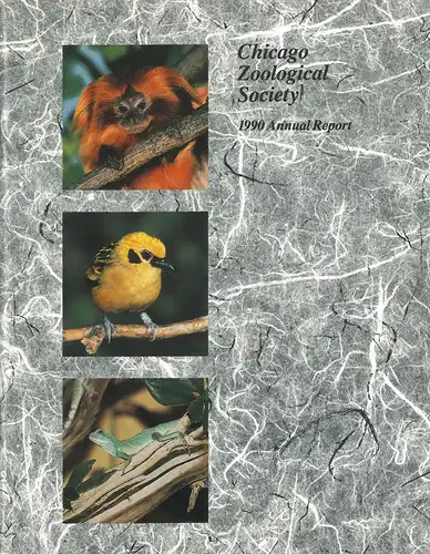 Chicago Zoological Society, Annual Report 1990. 