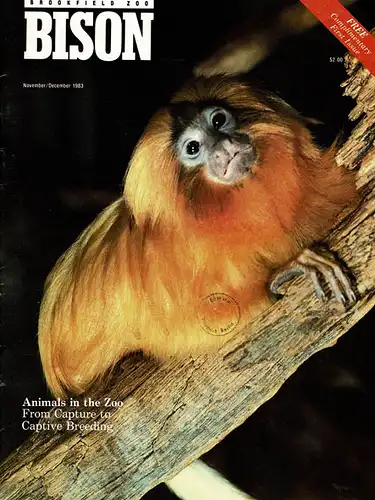Chicago Zoological Society, BISON, Volume 1, No.1. 