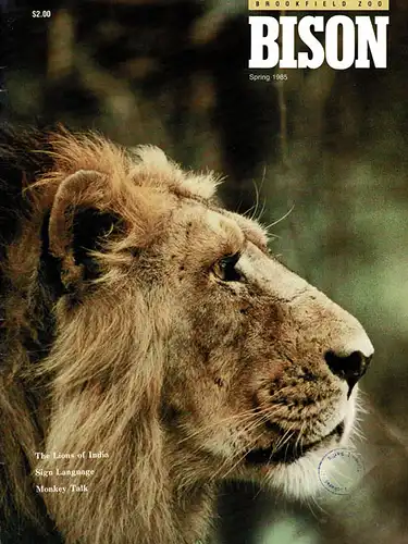 Chicago Zoological Society, BISON, Volume 2, No.2. 