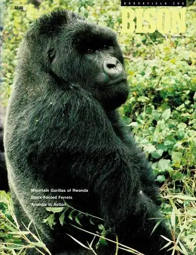 Chicago Zoological Society, BISON, Volume 2, No.3. 