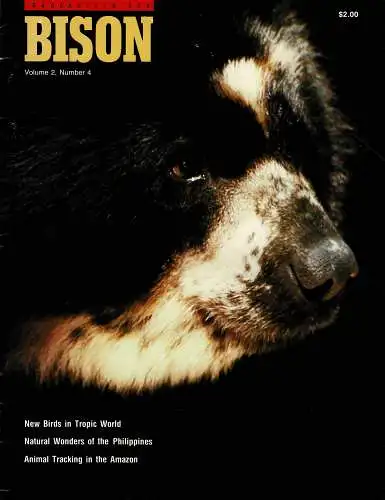 Chicago Zoological Society, BISON, Volume 2, No.4. 