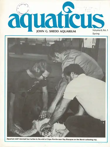 aquaticus - Vol. 8, No. 1, Spring 1976. 
