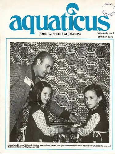 aquaticus - Vol. 8, No. 2, Summer 1976. 