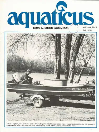 aquaticus - Vol. 8, No. 3, Fall 1976. 