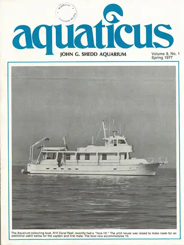aquaticus - Vol. 9, No. 1, 1977. 