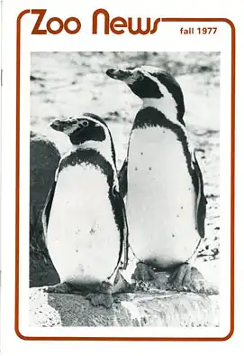 Zoo News, Fall 1977. 