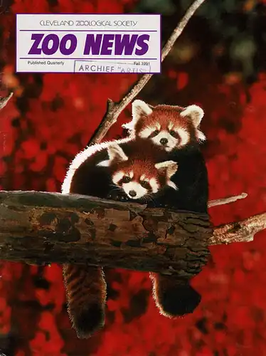 Zoo News, Fall 1991. 