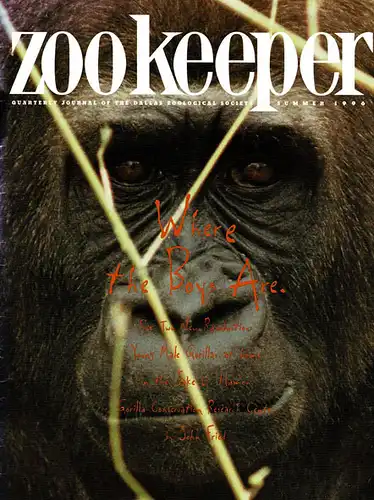 zoo keeper, Vol. 1, Number 2, Summer 1996. 