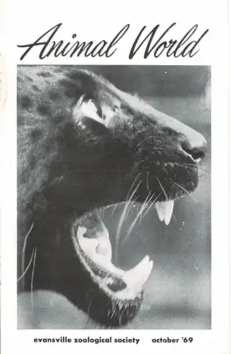 Animal World Vol. 6 October 1969, No. 4. 