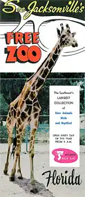 Faltblatt See Jacksonville's Free Zoo. 