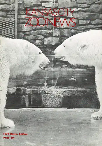 Kansas City Zoo News, 1973 Roster Edition. 