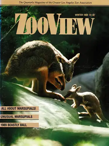 ZOO VIEW Magazine, Winter 1989. 
