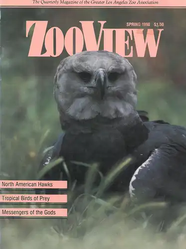 ZOO VIEW Magazine, Spring 1990. 