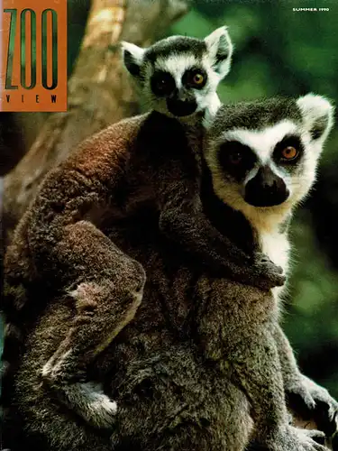 ZOO VIEW Magazine, Summer 1990 (Kattas). 