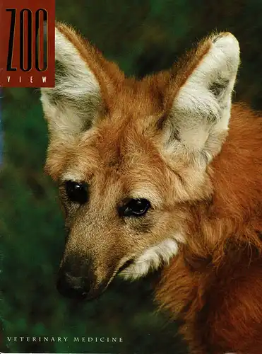 ZOO VIEW Magazine, Winter 1996 (Veterinary Medicine). 