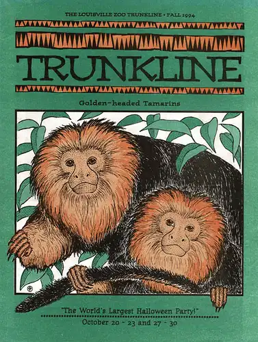 The Louisville Zoo Trunkline, Fall 1994. 