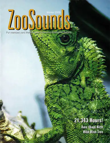 Zoosounds, Newsletter Winter 2009. 