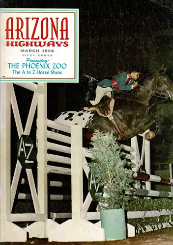 Arizona Highways, March 1968. 