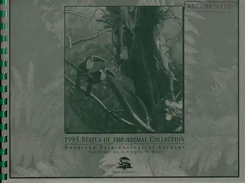 Status of the Animal Collection 1993. 