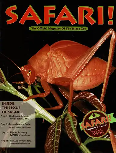 SAFARI! Volume 4, Issue 1, Spring 1996. 