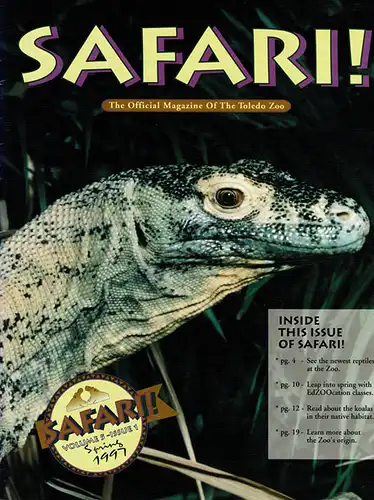 SAFARI Volume 5, Issue 1, Spring 1997. 