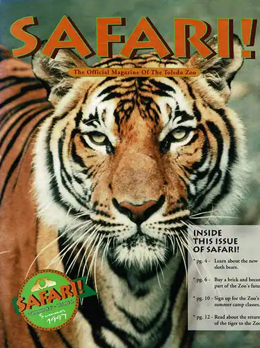 SAFARI Volume 5, Issue 2, Summer 1997. 
