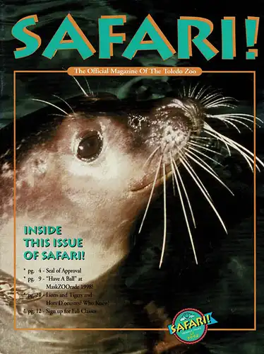 SAFARI! Volume 6, Issue 3. 