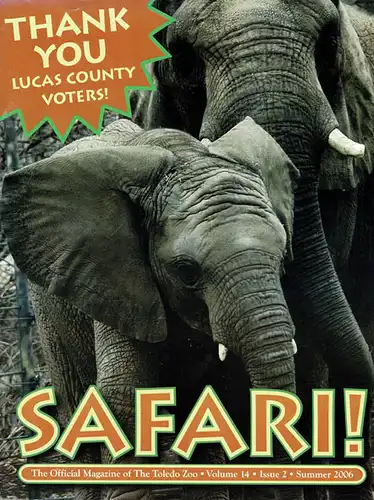 SAFARI! Volume 14, Issue 2, Summer 2006. 