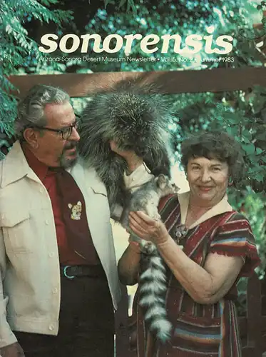 sonorensis Newsletter Vol. 5 Nr. 2 - Summer 1983. 