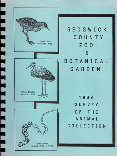 Survey of the Animal Collection (Tierbestandsliste) 1989. 