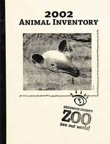 Animal Inventory (Tierbestandsliste) 2002. 